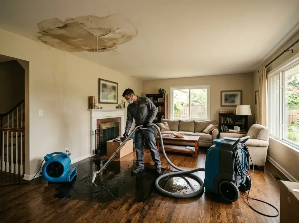 attic-pipe-burst-ceiling-drip-008 — frequently asked questions, Water Damage Restoration & Carpet Care in Jermyn, PA